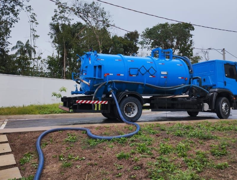 Serviço de hidrojateamento